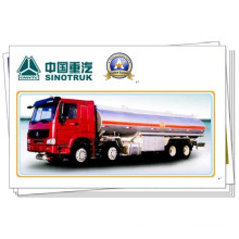 380HP Sinotruk HOWO 8X4 Oil Tank Truck with Oil Tanker Trailer 33m3